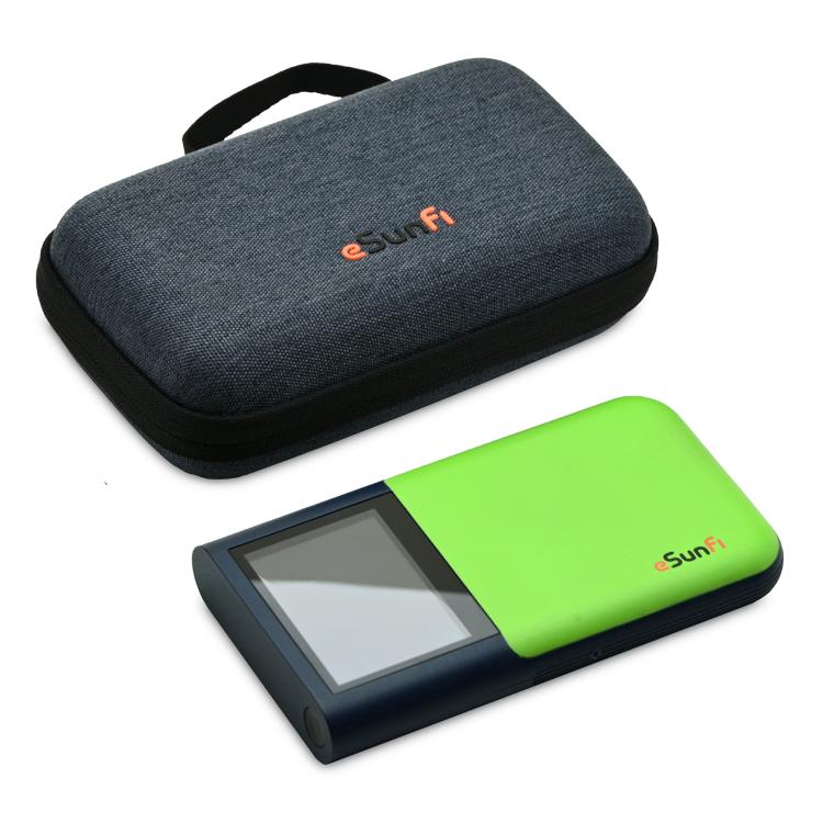 eSunFi 2.4 inch 5G ESIM WiFi Hotspot, Qualcomm Snapdragon X62 iC, Version:EAU Version(Green) - 4G Mobile Wifi by buy2fix | Online Shopping UK | buy2fix