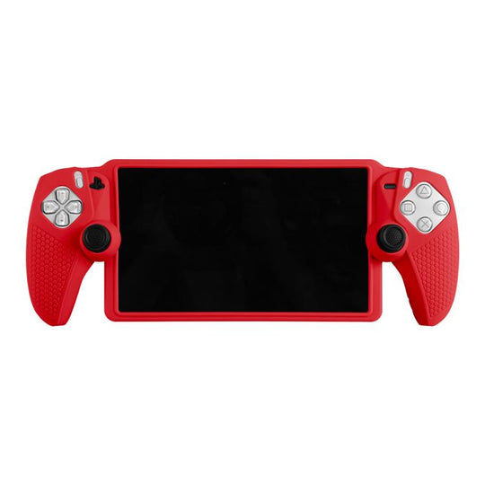 For Sony PlayStation Portal Handheld Game Console Silicone Protective Cover(Red)