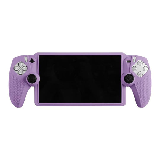 For Sony PlayStation Portal Handheld Game Console Silicone Protective Cover(Purple)