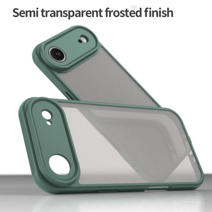 For iPhone Air Fan Dun Series TPU Hybrid PC Frosted Phone Case(Green) - iPhone Air Cases by buy2fix | Online Shopping UK | buy2fix