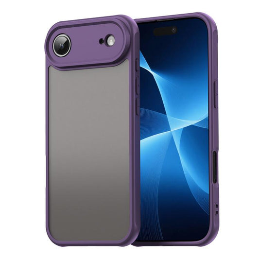 For iPhone Air Fan Dun Series TPU Hybrid PC Frosted Phone Case(Purple) - iPhone Air Cases by buy2fix | Online Shopping UK | buy2fix