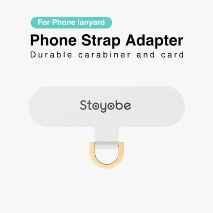 DUX DUCIS Stoyobe Nylon Cloth Phone Strap Adapter(Dark Grey) - Lanyards & Wrist Straps by DUX DUCIS | Online Shopping UK | buy2fix