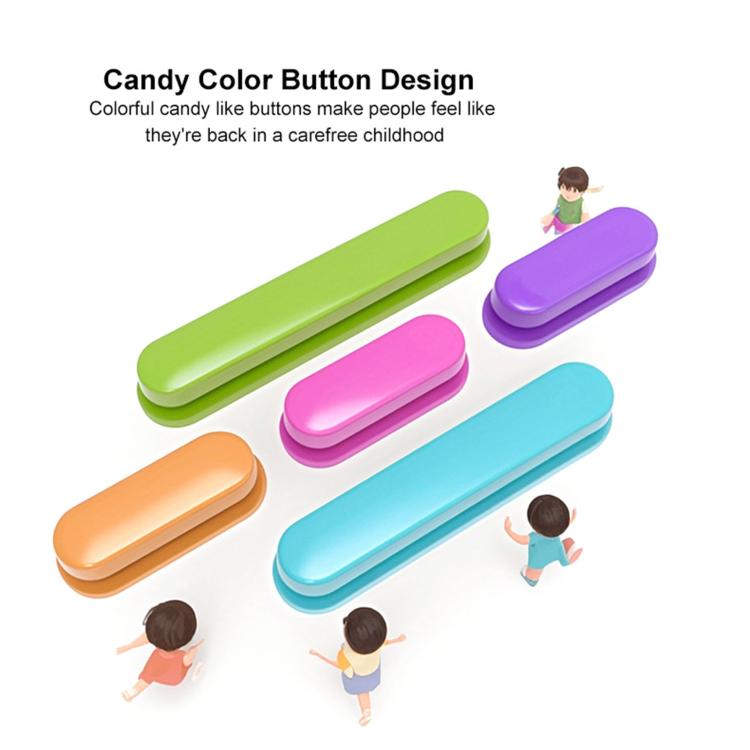 For iPhone 16e IMAK Candy Series Shockproof MagSafe Phone Case(Purple) - iPhone 16e Cases by imak | Online Shopping UK | buy2fix