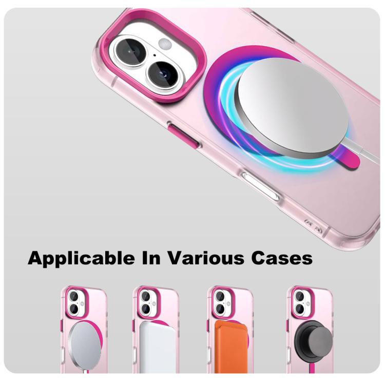 For iPhone 16 Plus IMAK Candy Series Shockproof MagSafe Phone Case(Red) - iPhone 16 Plus Cases by imak | Online Shopping UK | buy2fix