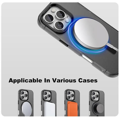 For iPhone 16 Pro IMAK Candy Series Shockproof MagSafe Phone Case(Black) - iPhone 16 Pro Cases by imak | Online Shopping UK | buy2fix