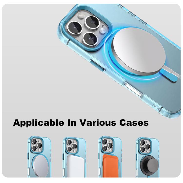 For iPhone 16 Pro IMAK Candy Series Shockproof MagSafe Phone Case(Blue) - iPhone 16 Pro Cases by imak | Online Shopping UK | buy2fix