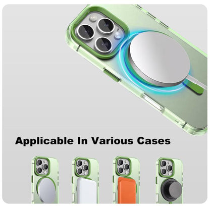 For iPhone 16 Pro IMAK Candy Series Shockproof MagSafe Phone Case(Green) - iPhone 16 Pro Cases by imak | Online Shopping UK | buy2fix