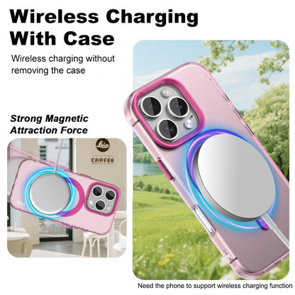 For iPhone 16 Pro IMAK Candy Series Shockproof MagSafe Phone Case(Red) - iPhone 16 Pro Cases by imak | Online Shopping UK | buy2fix