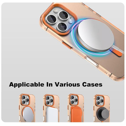 For iPhone 16 Pro IMAK Candy Series Shockproof MagSafe Phone Case(Orange) - iPhone 16 Pro Cases by imak | Online Shopping UK | buy2fix