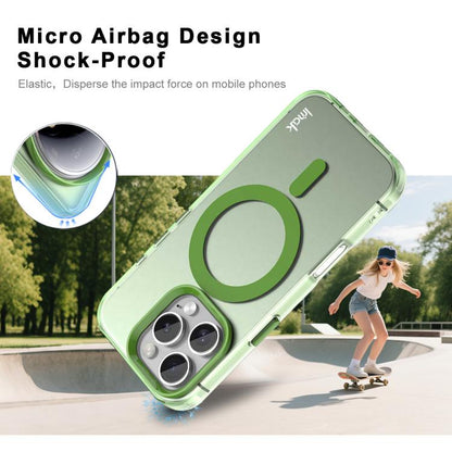 For iPhone 16 Pro Max IMAK Candy Series Shockproof MagSafe Phone Case(Green) - iPhone 16 Pro Max Cases by imak | Online Shopping UK | buy2fix