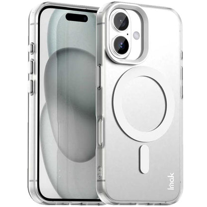 For iPhone 17 IMAK Candy Series Shockproof MagSafe Phone Case(White) - iPhone 17 Cases by imak | Online Shopping UK | buy2fix