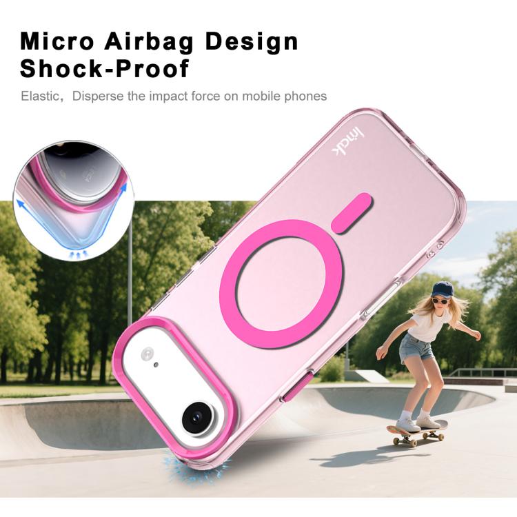 For iPhone Air IMAK Candy Series Shockproof MagSafe Phone Case(Red) - iPhone Air Cases by imak | Online Shopping UK | buy2fix