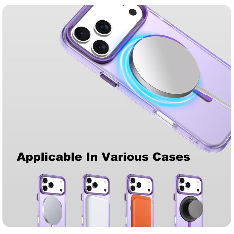For iPhone 17 Pro IMAK Candy Series Shockproof MagSafe Phone Case(Purple) - iPhone 17 Pro Cases by imak | Online Shopping UK | buy2fix