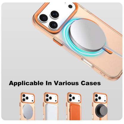 For iPhone 17 Pro Max IMAK Candy Series Shockproof MagSafe Phone Case(Orange) - iPhone 17 Pro Max Cases by imak | Online Shopping UK | buy2fix