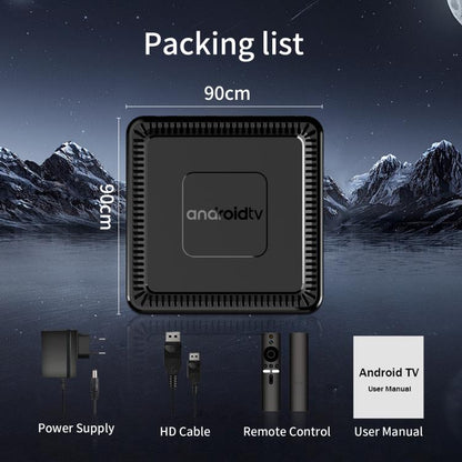 Q7 4K UHD Android 10 Smart TV Box with Remote Control, 2GB+8GB, Allwinner H313 Quad-Core(US Plug) - Others by buy2fix | Online Shopping UK | buy2fix