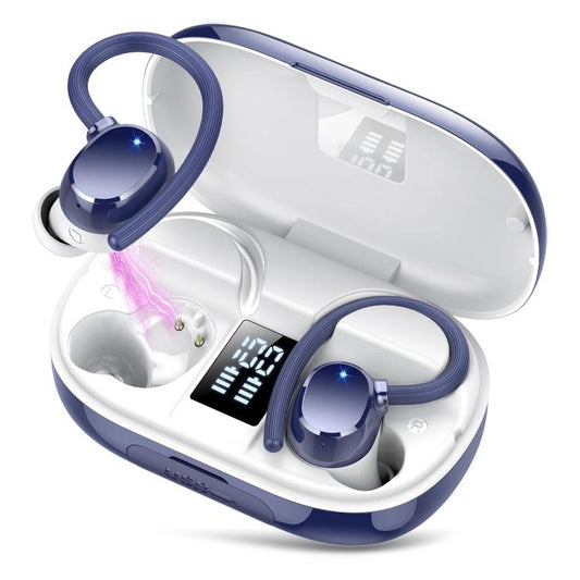 Q22 On Ear In-ear Stereo Noise Reduction Bluetooth Earphone(Sapphire Blue) - Bluetooth Earphone by buy2fix | Online Shopping UK | buy2fix