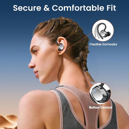 Q22 On Ear In-ear Stereo Noise Reduction Bluetooth Earphone(Sapphire Blue) - Bluetooth Earphone by buy2fix | Online Shopping UK | buy2fix