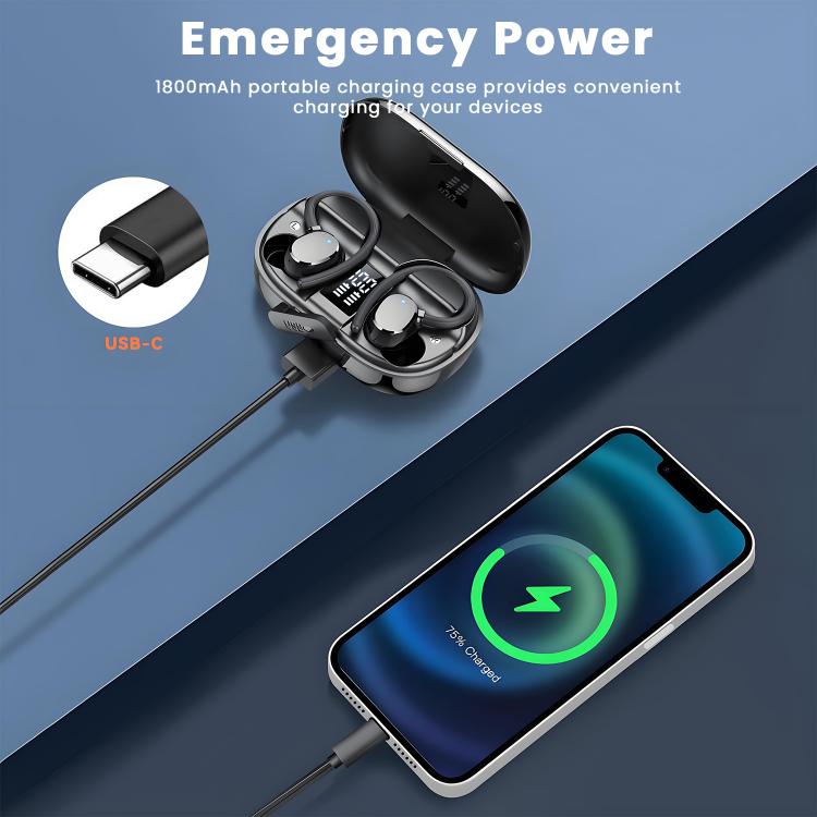 Q22 On Ear In-ear Stereo Noise Reduction Bluetooth Earphone(Sapphire Blue) - Bluetooth Earphone by buy2fix | Online Shopping UK | buy2fix