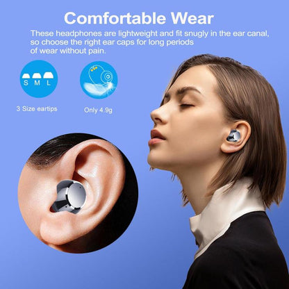 Q26 In-ear Noise Reduction Bluetooth Earphone Wireless Bluetooth Sport Earbuds(Black) - Bluetooth Earphone by buy2fix | Online Shopping UK | buy2fix