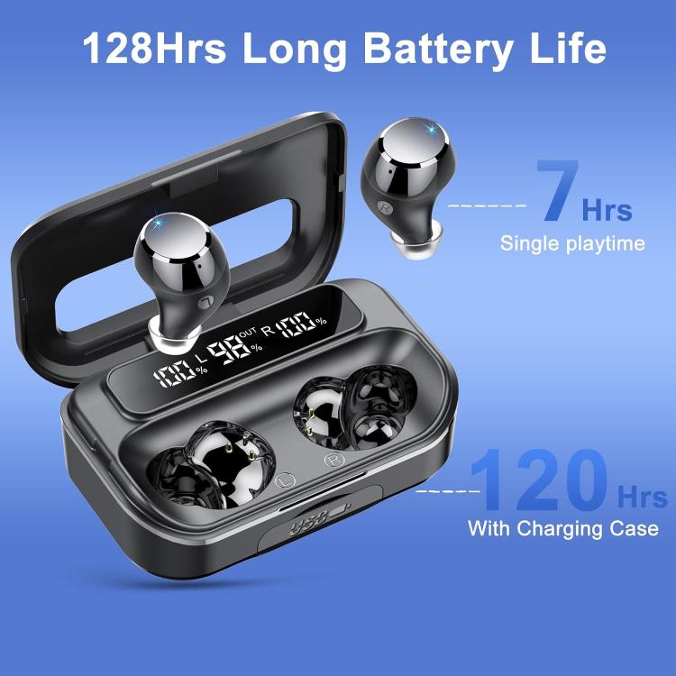 Q26 In-ear Noise Reduction Bluetooth Earphone Wireless Bluetooth Sport Earbuds(Black) - Bluetooth Earphone by buy2fix | Online Shopping UK | buy2fix