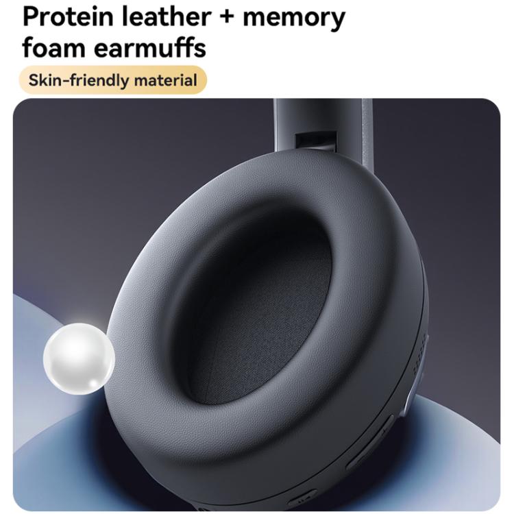 Yesido EP07 Hybrid Dual-feed ANC Noise Reduction Bluetooth Headphones(Black) - Headset & Headphone by Yesido | Online Shopping UK | buy2fix