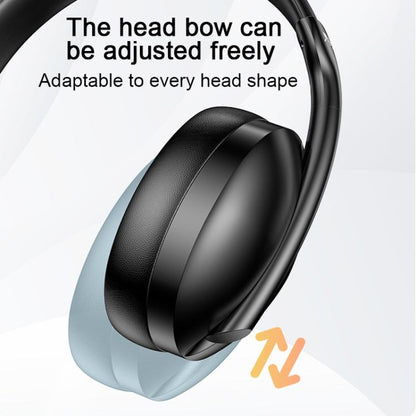 Yesido EP08 ANC Noise Reduction Bluetooth Headphones(Black) - Headset & Headphone by Yesido | Online Shopping UK | buy2fix