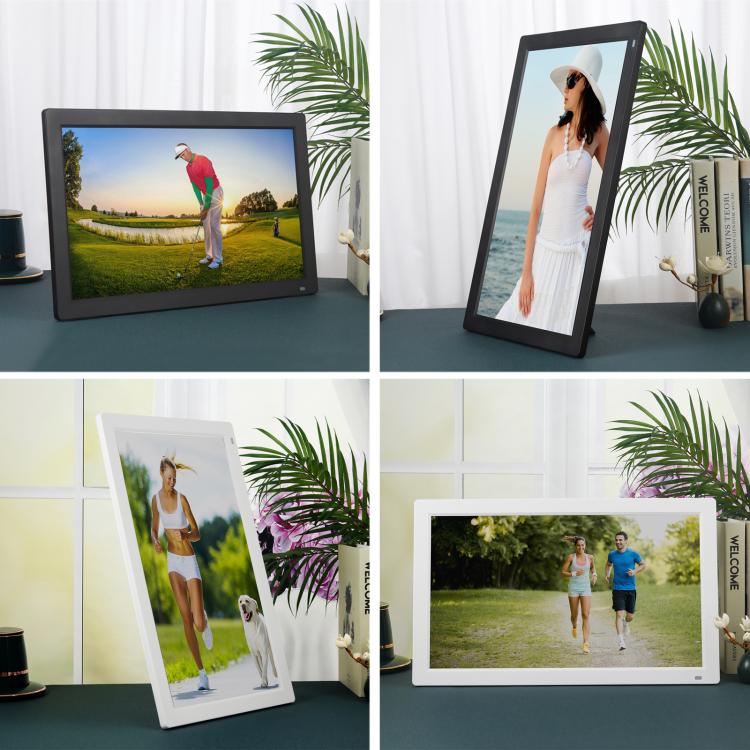 XCLT1850 18.5 inch LED Display Digital Photo Frame, Plug Type:US Plug(Black) - 15 inch Above by buy2fix | Online Shopping UK | buy2fix