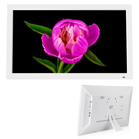 XCLT2150 21.5 inch LED Display Digital Photo Frame, Plug Type:US Plug(White)