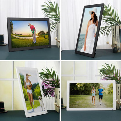 XCLT2150 21.5 inch LED Display Digital Photo Frame, Plug Type:EU Plug(Black) - 15 inch Above by buy2fix | Online Shopping UK | buy2fix