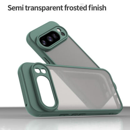 For Google Pixel 10 Pro Fan Dun Series TPU Hybrid PC Frosted Phone Case(Green) - Google Cases by buy2fix | Online Shopping UK | buy2fix