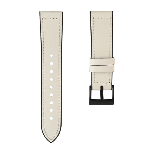 For Samsung Galaxy Watch 3 41mm TPU + Leather Watch Band(White)