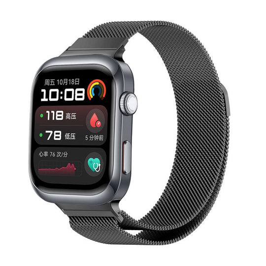 For Huawei Watch D2 Milanese Metal Magnetic Watch Band(Grey)