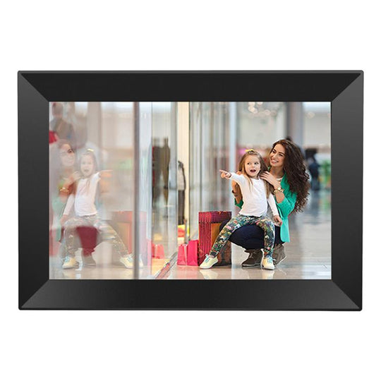 xclt1010 10.1 inch IPS Display Honeycomb Pattern WiFi Cloud Photo Frame, RK3126C Quad Core up to 1.5GHz, 1GB+16GB, Plug:EU Plug(Black)