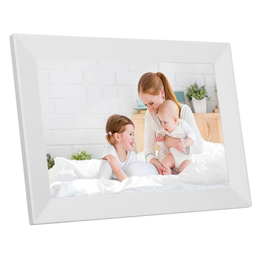 xclt1010 10.1 inch IPS Display Honeycomb Pattern WiFi Cloud Photo Frame, RK3126C Quad Core up to 1.5GHz, 1GB+16GB, Plug:UK Plug(White)