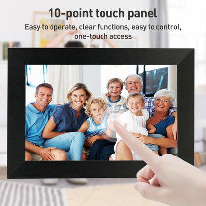 xclt1010 10.1 inch IPS Display Honeycomb Pattern WiFi Cloud Photo Frame, RK3126C Quad Core up to 1.5GHz, 1GB+16GB, Plug:AU Plug(White) - 11 inch Below by buy2fix | Online Shopping UK | buy2fix