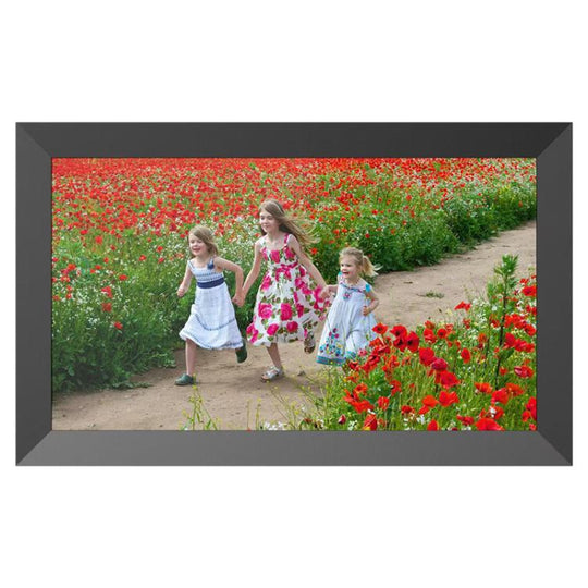 DPF1560 15.6 inch LED HD Screen Stripe WIFI Cloud Photo Album, RK3326C Quad Core, 1GB+32GB, Plug:EU Plug(Black)