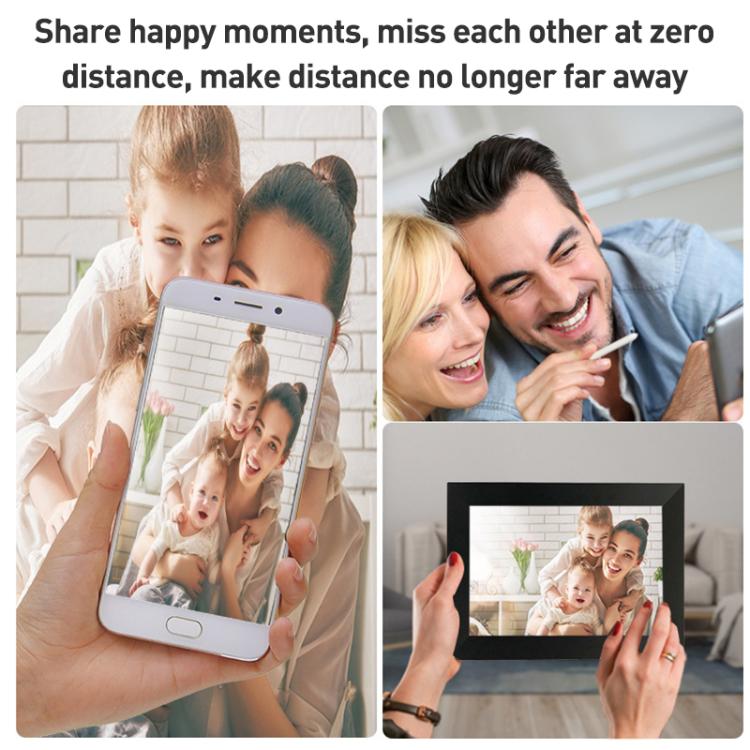 DPF1560 15.6 inch LED HD Screen Stripe WIFI Cloud Photo Album, RK3326C Quad Core, 1GB+32GB, Plug:AU Plug(Black) - 15 inch Above by buy2fix | Online Shopping UK | buy2fix