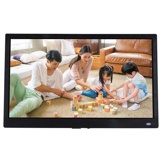 XCLT-1730 17.3 inch LED HD Screen Cloud Photo Frame with Stand, Plug:EU Plug(Black)