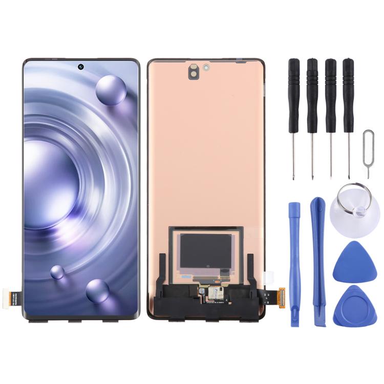 For vivo X80 Pro V2185A V2145 OLED LCD Screen with Digitizer Full Assembly with Fingerprint Identification - LCD Screen by buy2fix | Online Shopping UK | buy2fix