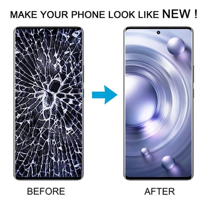 For vivo X80 Pro V2185A V2145 OLED LCD Screen with Digitizer Full Assembly with Fingerprint Identification - LCD Screen by buy2fix | Online Shopping UK | buy2fix