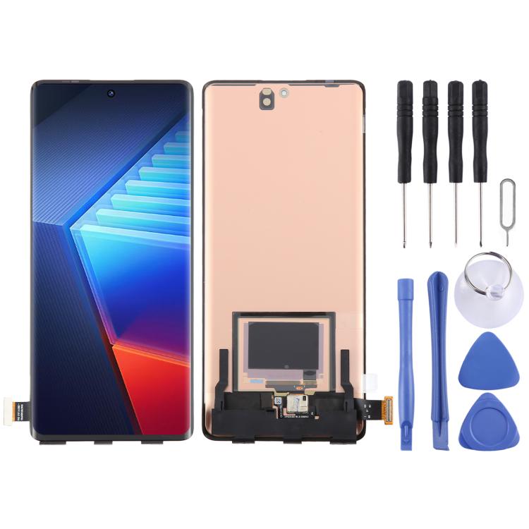 For vivo iQOO 10 Pro OLED LCD Screen with Digitizer Full Assembly with Fingerprint Identification - LCD Screen by buy2fix | Online Shopping UK | buy2fix
