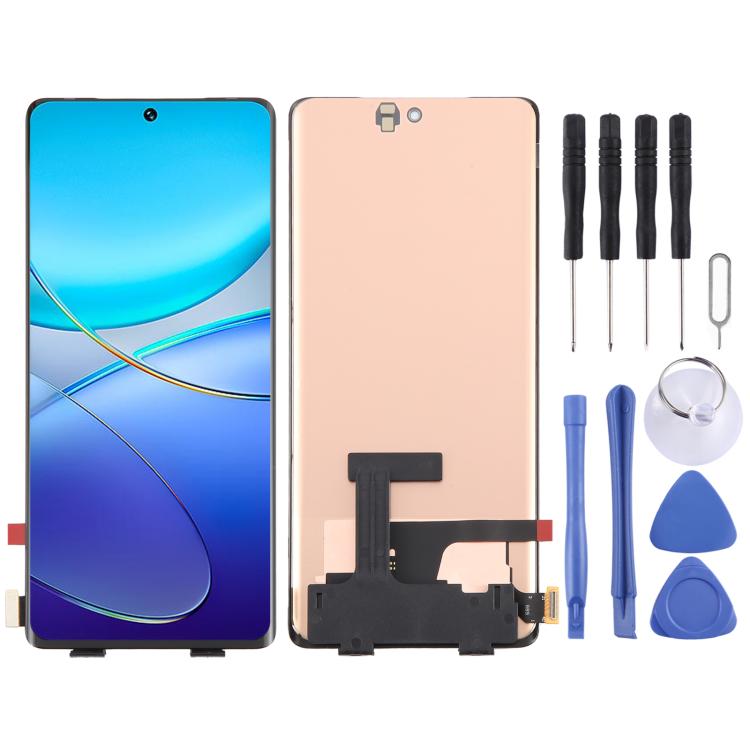For vivo Y100 OLED LCD Screen with Digitizer Full Assembly with Fingerprint Identification - LCD Screen by buy2fix | Online Shopping UK | buy2fix