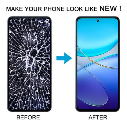 For vivo Y100 OLED LCD Screen with Digitizer Full Assembly with Fingerprint Identification - LCD Screen by buy2fix | Online Shopping UK | buy2fix