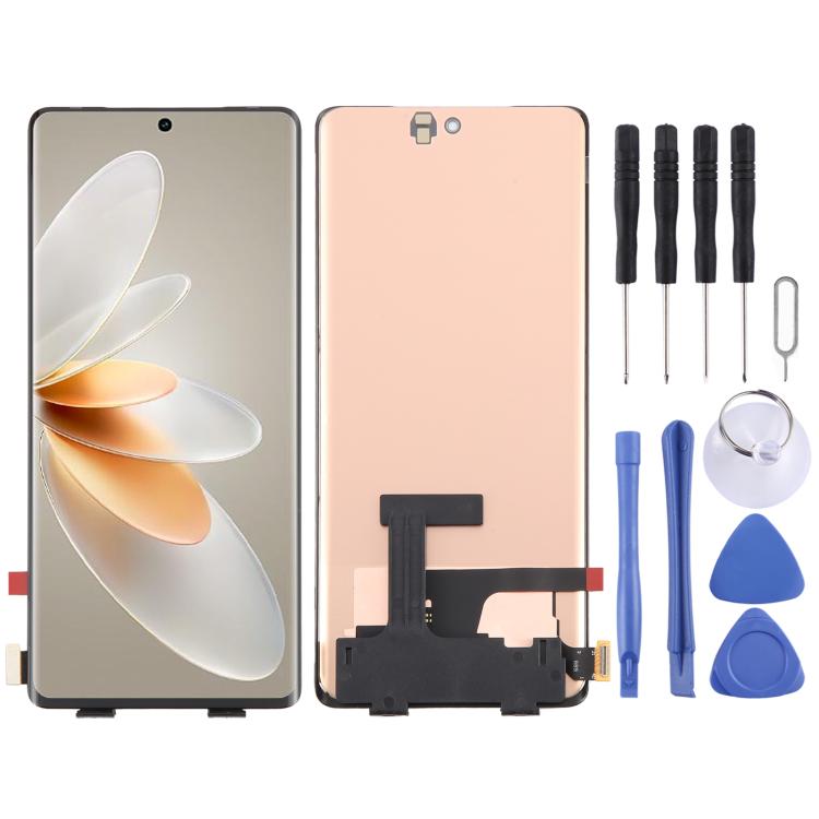 For vivo V29e OLED LCD Screen with Digitizer Full Assembly with Fingerprint Identification - LCD Screen by buy2fix | Online Shopping UK | buy2fix