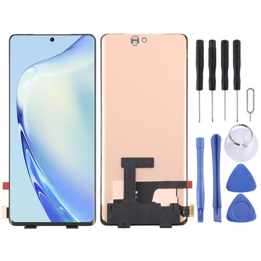 For vivo V27 Pro 5G V2230 OLED LCD Screen with Digitizer Full Assembly with Fingerprint Identification - LCD Screen by buy2fix | Online Shopping UK | buy2fix