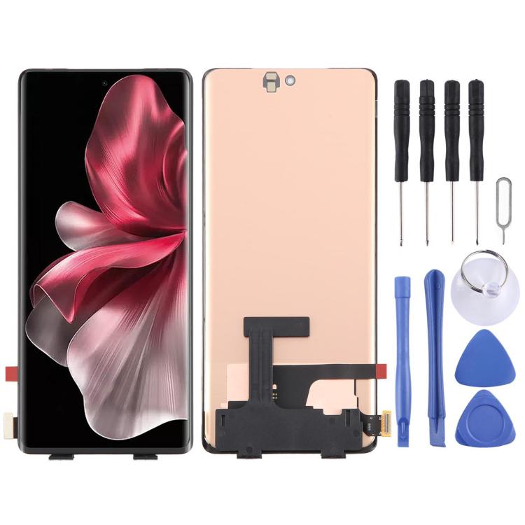 For vivo V30e V2339 OLED LCD Screen with Digitizer Full Assembly with Fingerprint Identification - LCD Screen by buy2fix | Online Shopping UK | buy2fix