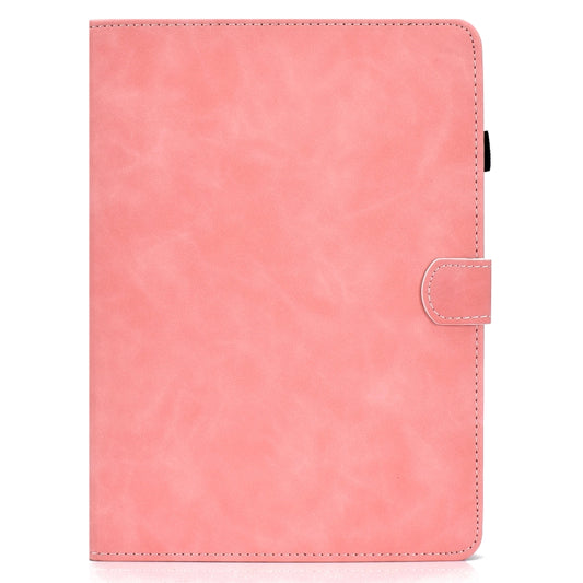 For iPad Air 2022 / 2020 10.9 Cowhide Texture Horizontal Flip Leather Case with Holder & Card Slots & Sleep / Wake-up Function(Rose Gold) - iPad Air (2022) / (2020) 10.9 Cases by buy2fix | Online Shopping UK | buy2fix
