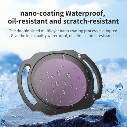 For DJI O4 Air Unit Pro / Avata 2 JSR YB Series Camera Lens Filter, Filter:3 in 1 CPL ND8/16 - Lens Filter by JSR | Online Shopping UK | buy2fix