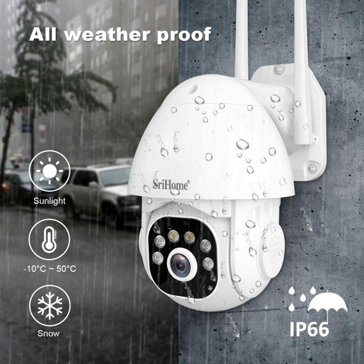 SriHome NVS001E-IPC039B 5MP 8CH HD NVR Wireless Cameras Set, Plug:US Plug - Video Recorder Kit by SriHome | Online Shopping UK | buy2fix