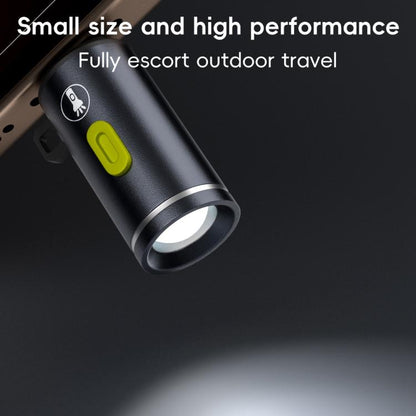 Type-C Power Mini Flashlight 210-230LM(Dark Grey) - Others Accessories by buy2fix | Online Shopping UK | buy2fix
